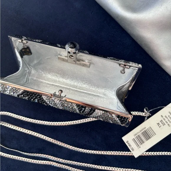 Vintage Kate Landry Swarofski Crystal Clutch/Crossbody. RARE ๐ฅ๐ - Picture 4 of 6